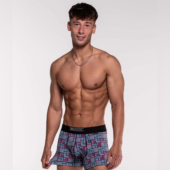 BoxMenswear NWT Feature Fit Medium Techno Boy Boxer Briefs - Picture 7 of 8